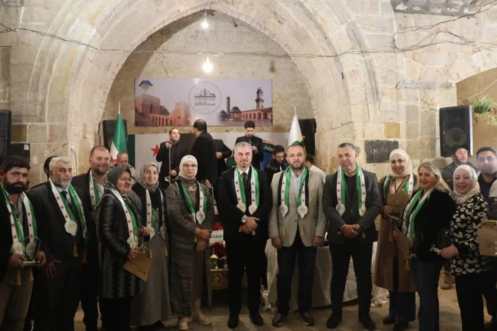 ختام معرض الانامل الحلبية بخان الشونة لسيدات الاعمال 