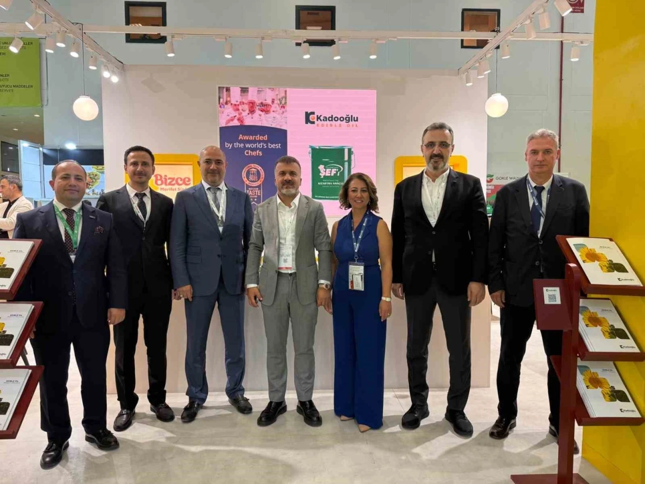 زيوت Kadooğlu على منصة معرض وورلد فود إسطنبول 2025
