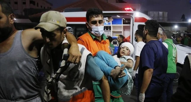 وزارة الداخلية في غزة: "عدد من الشهداء" بينهم 11 في منزل واحد بقصف إسرائيلي