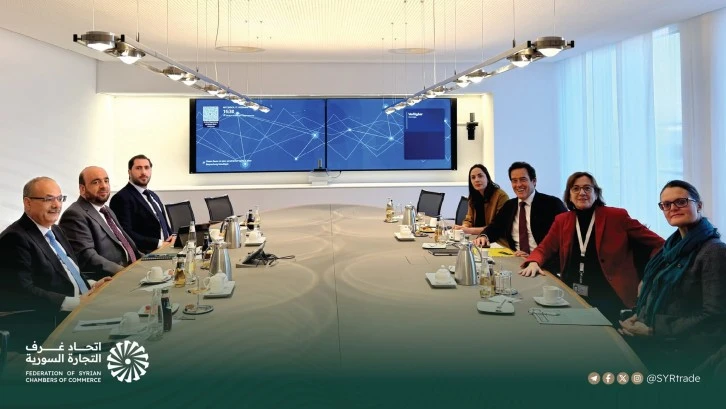 رئيس اتحاد غرف التجارة السورية يبحث آفاق التعاون الاقتصادي في  برلين 