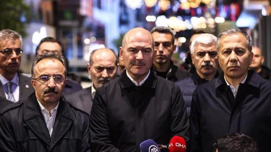 وزير الداخلية التركي يعلن اعتقال المسؤول عن تفجير إسطنبول