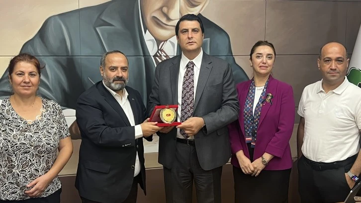 جمعية الصحافة في غازي عنتاب يزوررئيس بلدية شهيد كاميل Umut Yılmaz