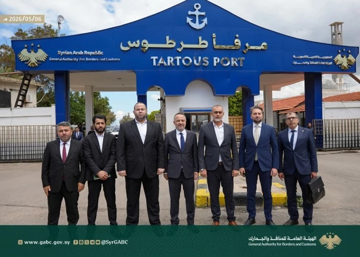 وفد تركي رفيع المستوى بزيارة إلى مرفأ طرطوس 