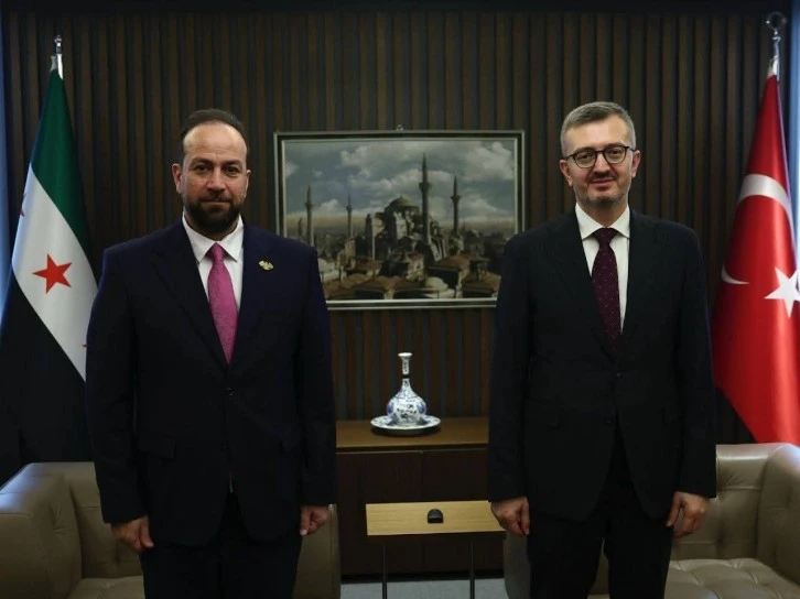 وزير الإعلام السوري يبحث مع السيد برهان دوران شراكة استراتجية 