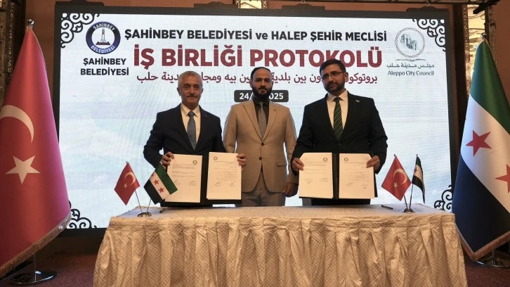 بروتوكول خدمات تاريخي… يد العون تصل إلى حلب من طهاماز أوغلو