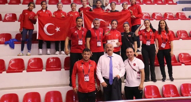 تركيا تحصد 3 ميداليات في بطولة أوروبا للمصارعة تحت 17 عاما-سيدات