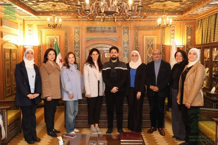 رئيسة لجنة سيدات الأعمال نادين شاوي تستقبل وفدا الغرفة الفتية الدولية 