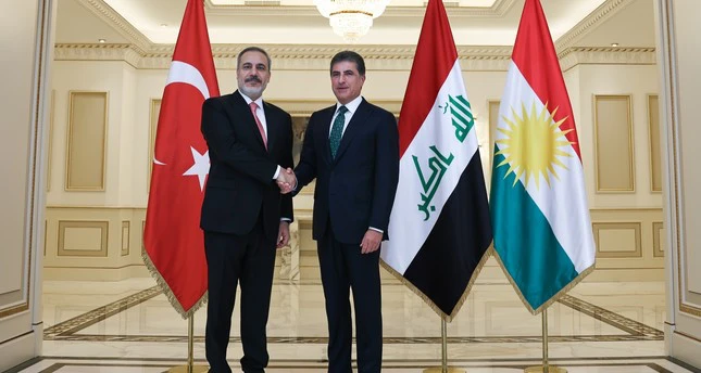 وزير الخارجية التركي يصل إقليم شمال العراق في إطار زيارته الرسمية للعراق