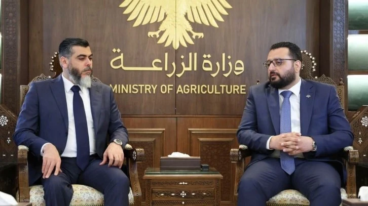 وزير الزراعة يلتقي رئيس الجهاز المركزي للرقابة المالية 