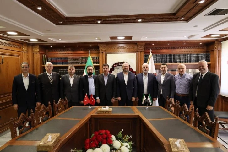 وفد من رجال الأعمال الأتراك يزور غرفة تجارة حلب