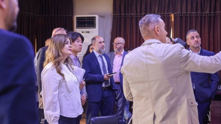 وزارة الطوارئ والكوارث تعقد اجتماعا مع وفد المعهد البريطاني للتنمية الخارجية 