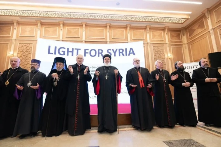 قداسة البطريرك يشارك اختتام فعالية نور من أجل سوريا