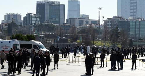 سماع دوي إطلاق نار أمام محكمة "Çağlayan " بإسطنبول