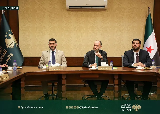 الهيئة العامة للمنافذ تبحث تطوير المعابر والمرافئ في سوريا