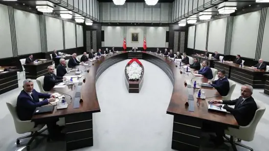 مجلس الوزراء التركي في اجتماعه الثاني "اليوم"