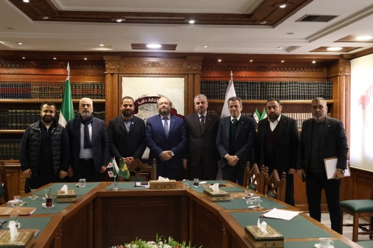 رئيس غرفة تجارة حلب يستقبل شركة هشيم أوغلو 