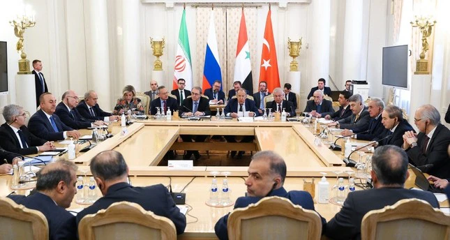 انطلاق الاجتماع الرباعي حول سوريا في موسكو