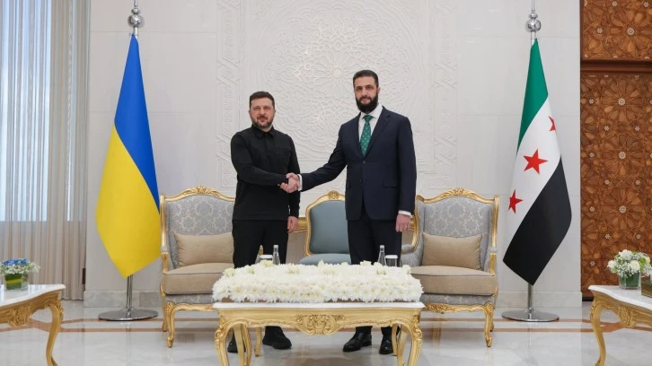 السيد الرئيس احمد الشرع ىيستقبل الرئيس الأوكراني فولوديمير زيلسكي 