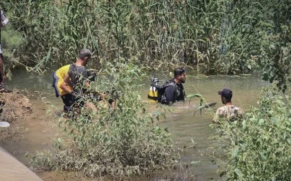 سوري يفقد أثناء محاولته إنقاذ ابنه من الغرق في نهر بولاية قيصري التركية