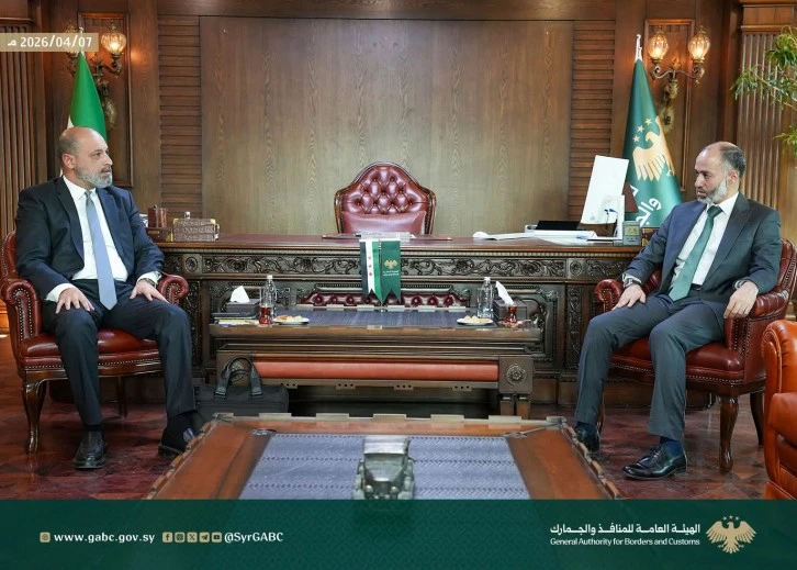 رئيس الهيئة العامة للمنافذ والجمارك يستقبل السيد فيصل هويلو مدير محطة الحاويات بمرفا اللاذقية 