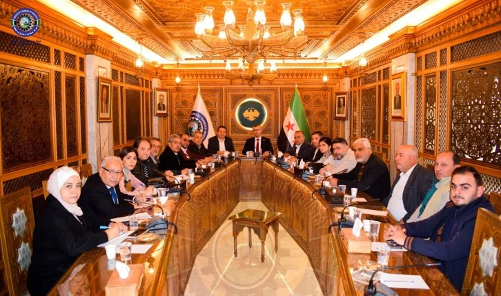 اجتماع غرفة صناعة دمشق ومدير هيئة المواصفات والمقاييس 