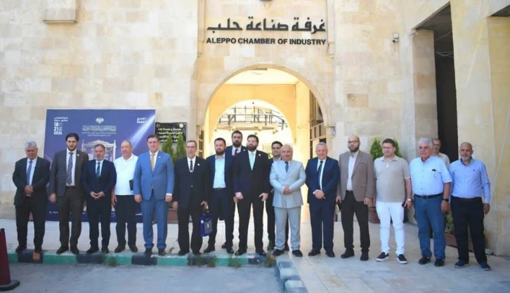 وفد من الصندوق السيادي السوري يبحث مع غرفة صناعة حلب تعزيز الاستثمار والتنمية الاقتصادية