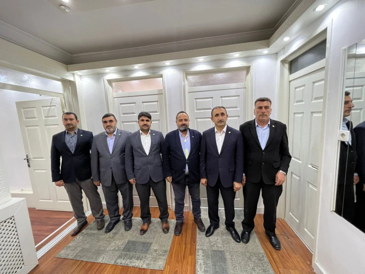 زيارة Şehzade Demir للسيد Arif KURT رئيس رابطة صحفيي غازي عنتاب