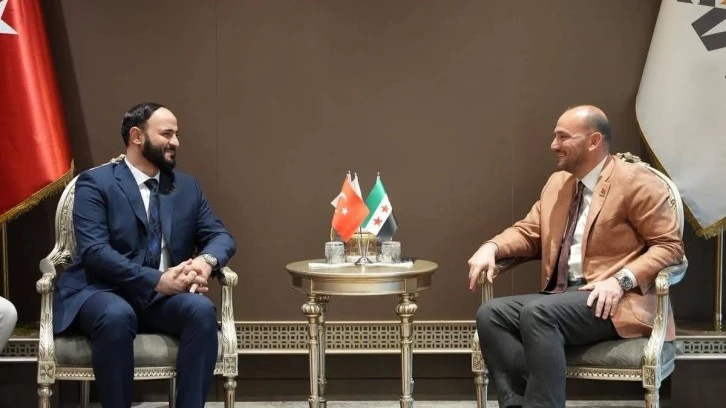 رئيس جمعية موسياد تستقبل محافظ حلب المهندس عزام الغريب 