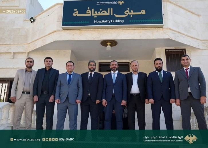 معاون رئيس الهيئة العامة للمنافذ والجمارك يتفقد منفذ جرابلس