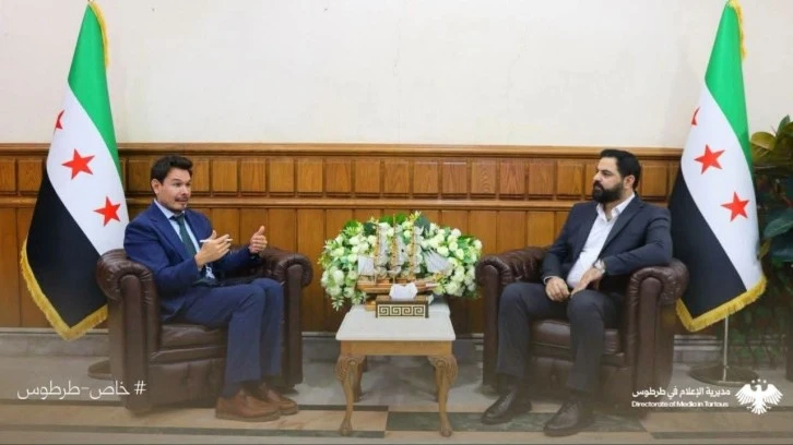 محافظ طرطوس يبحث مع وفد اوتشا واقع العمل الانساني والخدمي