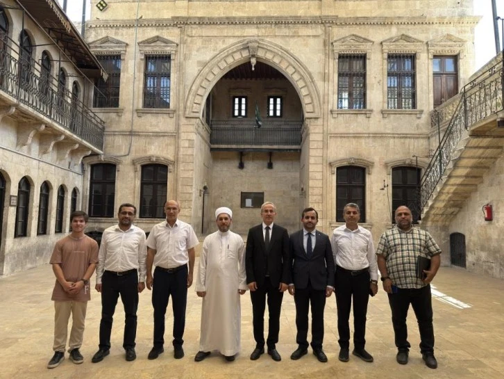 زيارات أكاديمية ودبلوماسية مهمة من جامعة غازي عنتاب الإسلامية للعلوم والتكنولوجيا إلى سوريا