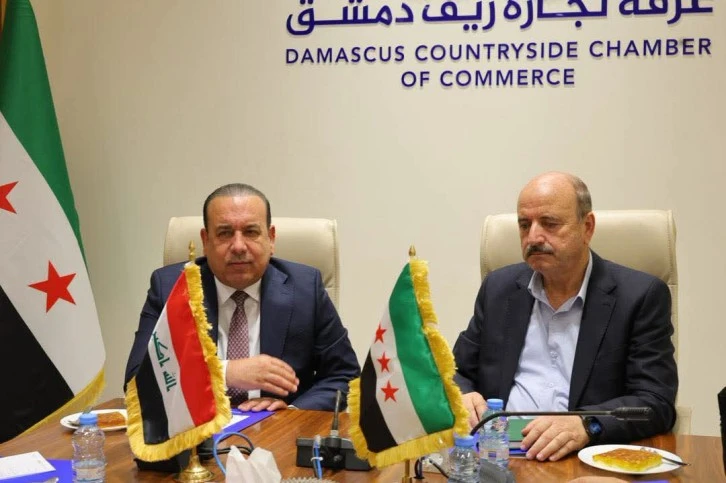 وفد رفيع المستوى من اتحاد الغرف التجارية يزور غرفة تجارة دمشق