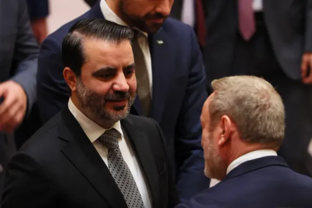 &quot;الشيباني&quot; يلتقي مسؤولين أميركيين في نيويورك لبحث تخفيف العقوبات والتعاون