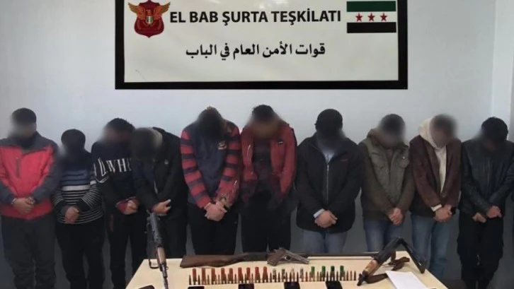 إعتقل 15 متهماً بالانتماء لتنظيم الدولة في الباب شرقي حلب