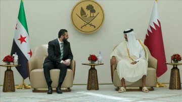أمير قطر يستقبل الرئيس السوري فور وصوله الدوحة بأول زيارة رسمية