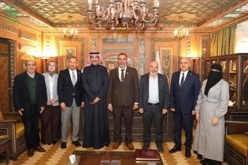 رئيس غرفة تجارة دمشق يستقبل مدير منظمة العمل العربية 