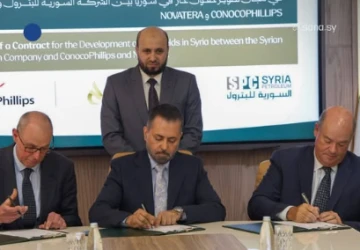 الشركة السورية للبترول توقع عقداً مع شركتين أمريكيتين لتطوير حقول الغاز وزيادة الإنتاج