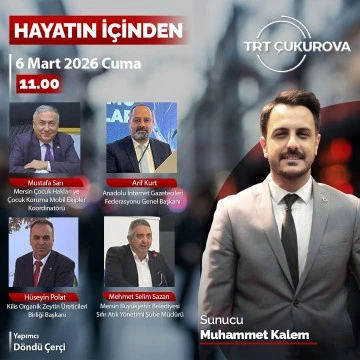 رئيس اتحاد صحفيي الإنترنت الأناضولي عارف كورت يقيّم الأجندة على إذاعة TRT تشوكوروفا