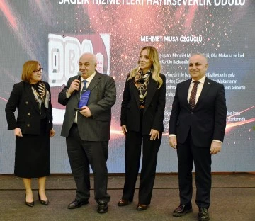 منح موسى أوزغوتشلو جائزة أكبر مستثمر في الصحة