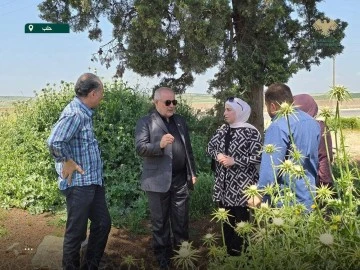 مدير عام المؤسسة العامة لمياه الشرب بحلب  بجولة ميدانية 