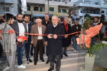 رئيس غرفة تجارة وصناعة طرطوس يفتتح معرض سام بلاس