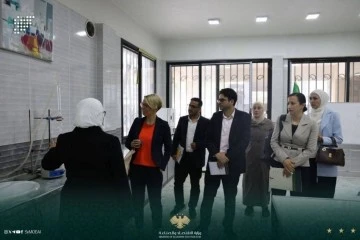تحديث التعليم بين مديرية التأهيل الفني ووفد مجمع مراكز التدريب المهنية والمعاهد 