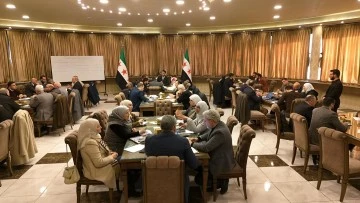  مديرية الشؤون السياسية بحلب تعقد ورشة عمل للمرحلة الانتقالية 