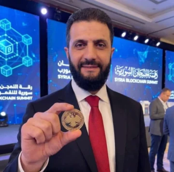 الرئيس احمد الشرع إطلاق العملة الرقمية أمانة 