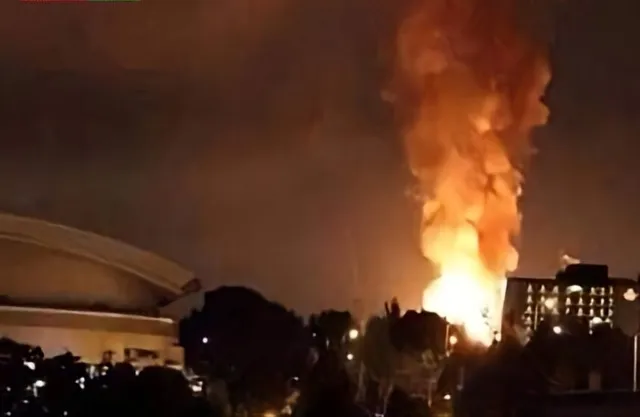 إسرائيل تنفي صلتها بالانفجار الذي وقع في دمشق