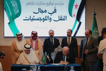 وزير النقل السوري والسعودي يوقعان مذكرتي تفاهم 