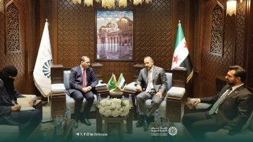 نائب رئيس اتحاد غرف التجارة السورية يلتقي السفير الموريتاني بسوريا