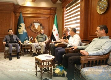 غرفة تجارة تستقبل شركة ماروود التركية وتبحث فرص الاستثمار 