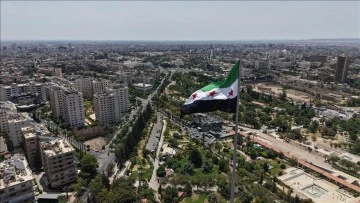 رفع &quot;أكبر علم سوري&quot; بحديقة تشرين