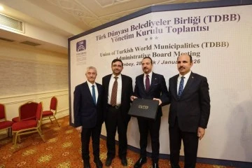 طلال الجابري يشارك اجتماع اتحاد البلديات التركية العالمية 